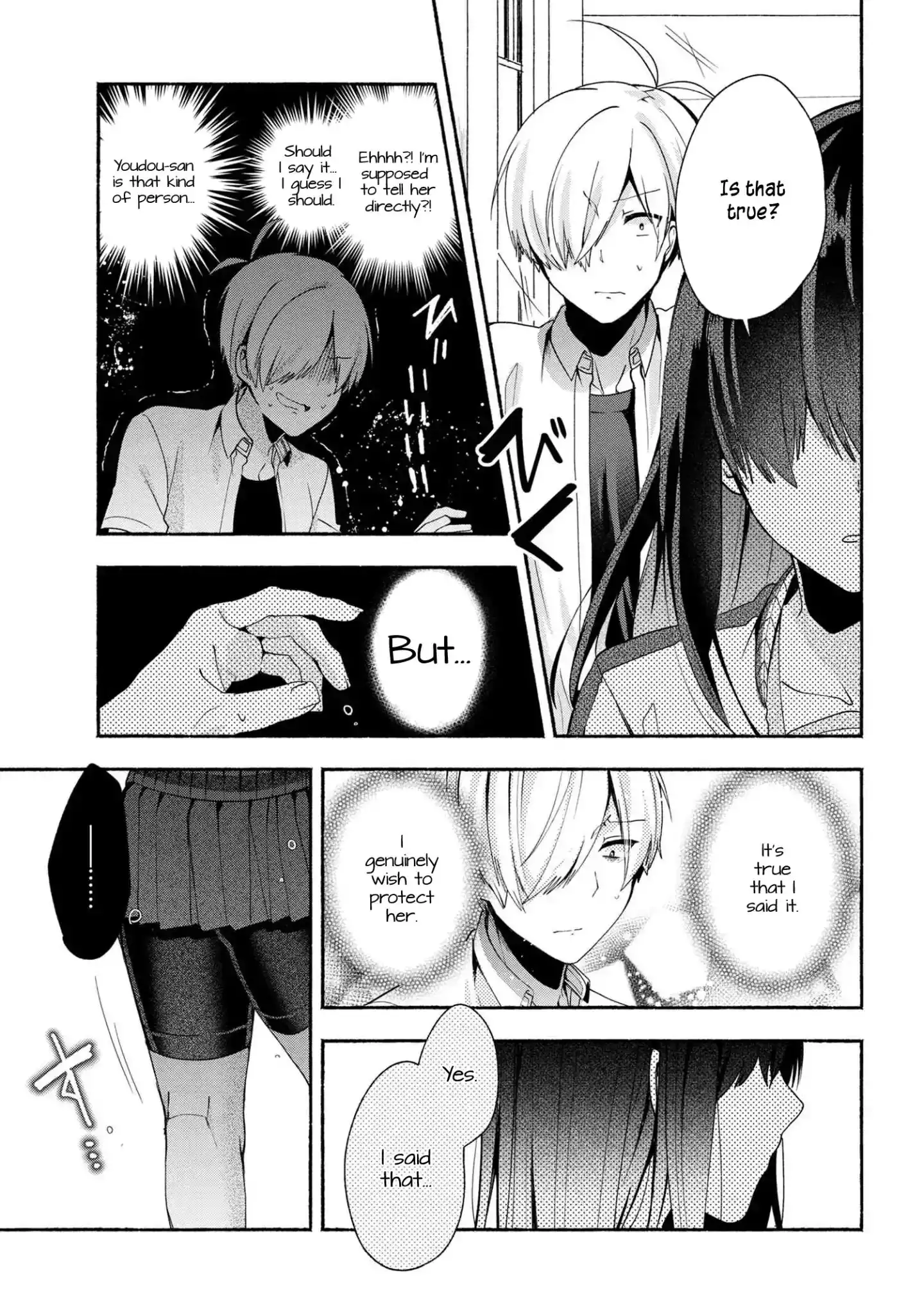 Pashiri na Boku to Koisuru Banchou-san Chapter 38 8